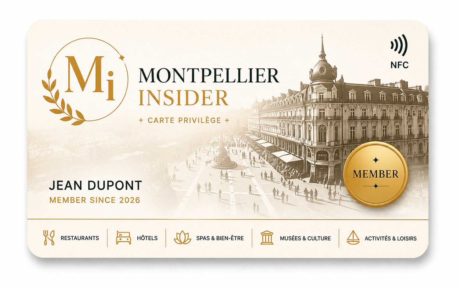 Carte DUO Montpellier Insider