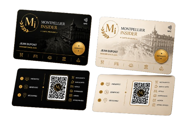 Carte Individuelle et Carte Duo Montpellier Insider
